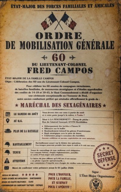 Anniversaire Frédéric
